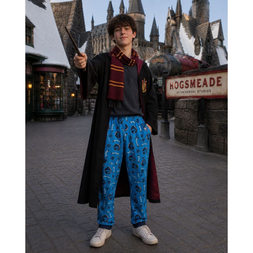Harry Potter Ravenclaw Sweat Pants 14/16 Kids Wizardcore Potterheads Magical
